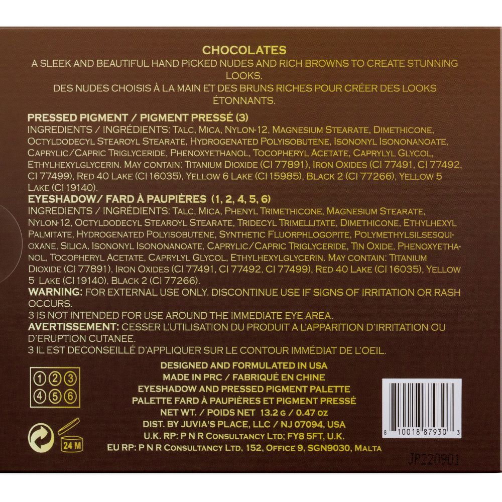 The Chocolates Palette thumbnail image