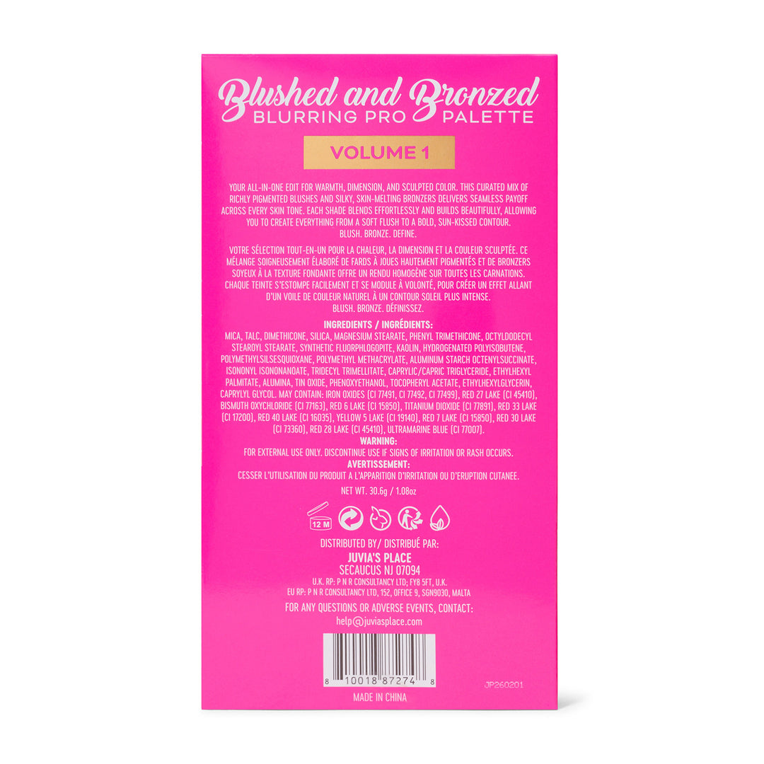 Blushed and Bronzed Blurring pro palettes thumbnail image