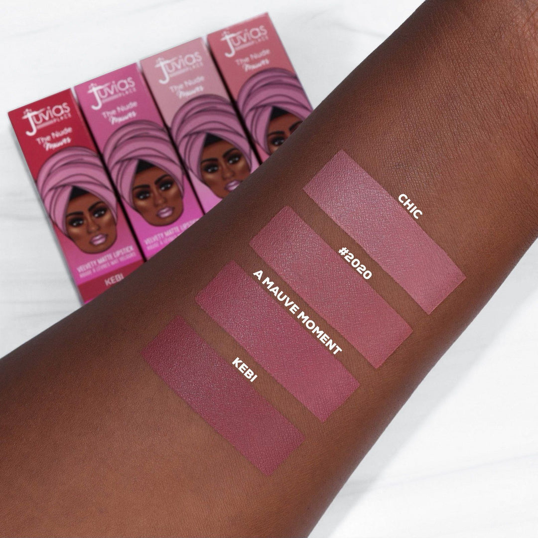 The Mini Nudes Velvety Matte Lipstick thumbnail image